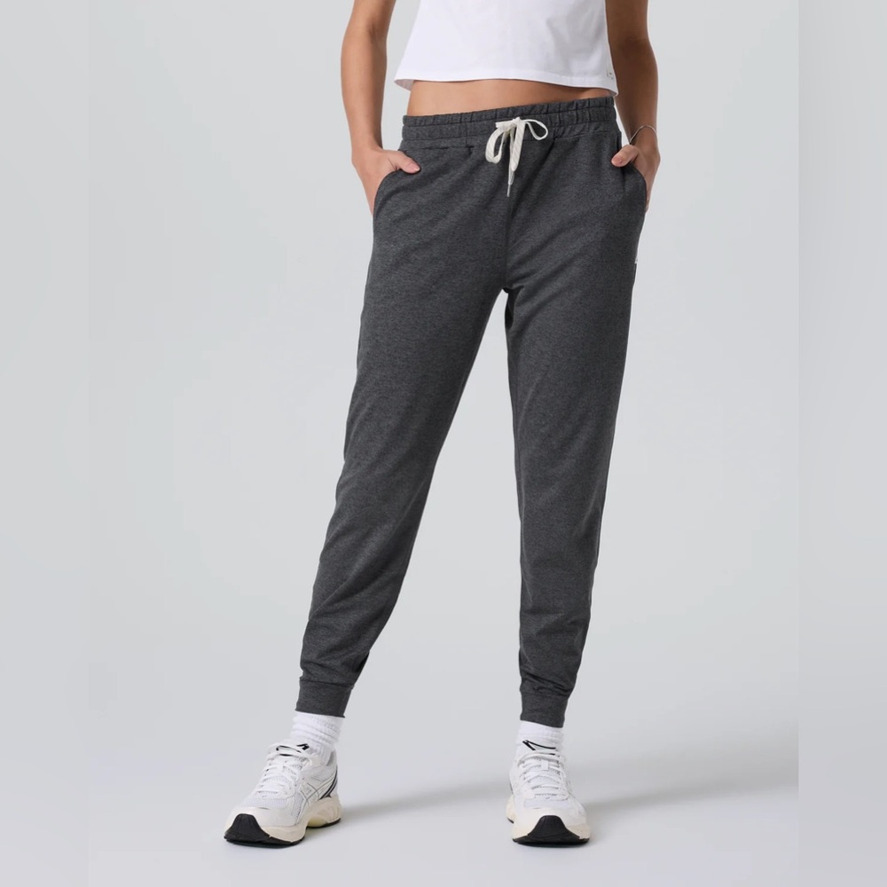 Vuori Performance Jogger Sweatpants Long Charcoal Heather Size Extra Small